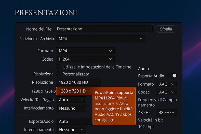 Immagine che contiene testo, schermata, software, multimediale

Il contenuto generato dall'IA potrebbe non essere corretto.